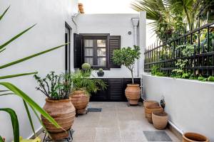 Terrasse en carrelage à Clamart