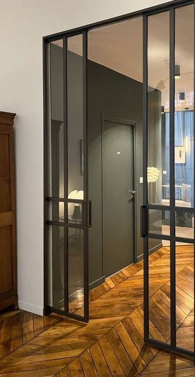 Porte verrière maison Lyon