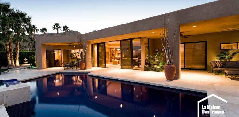 Plage de piscine Antibes