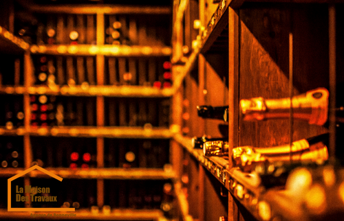 cave à vin bouteile
