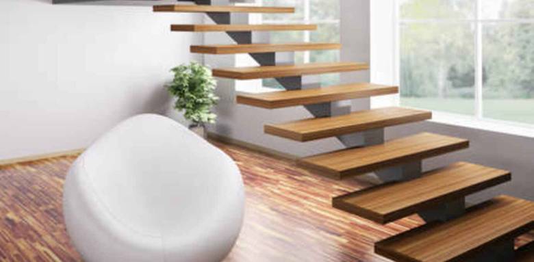 escalier flottant