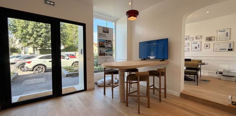 espace rendez-vous de la nouvelle agence La Maison Des Travaux Le Vesinet