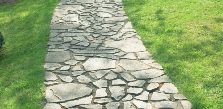 revetement pour une allee pietonne