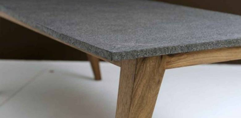 feuille de pierre pour la table