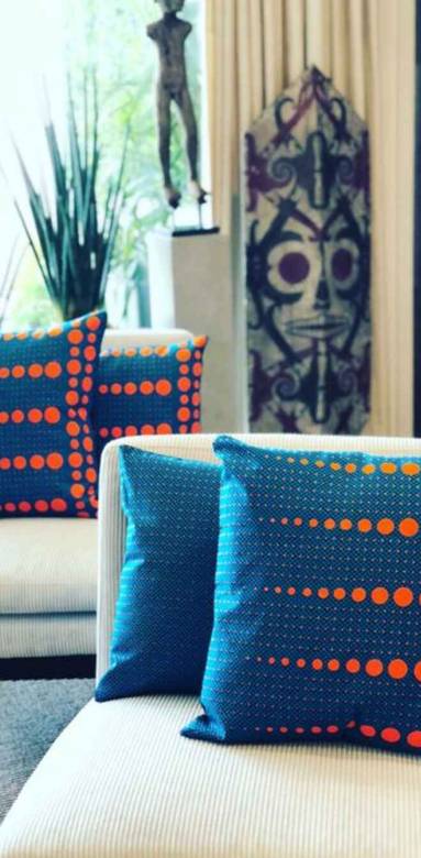 Coussins ambiance wax