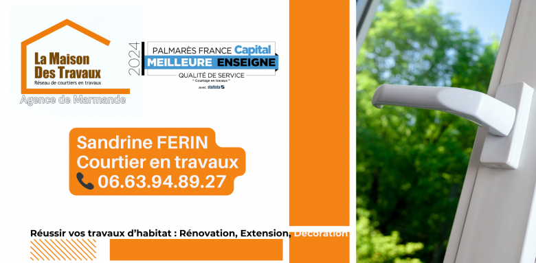 👉 Travaux à Marmande : améliorez l’isolation des combles et posez des volets roulants pour limiter la chaleur estivale sans clim.