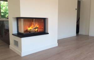 Création d’une cheminée contemporaine à Cernay-la-Ville 78