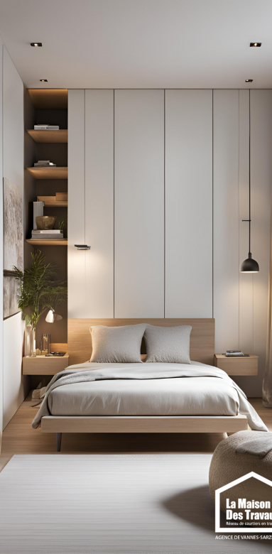 Transformer cette petite surface en un espace confortable et harmonieux