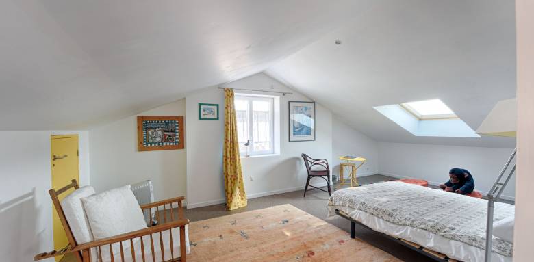 Aménagement d'une chambre mansardée pour enfant - Le Raincy 93