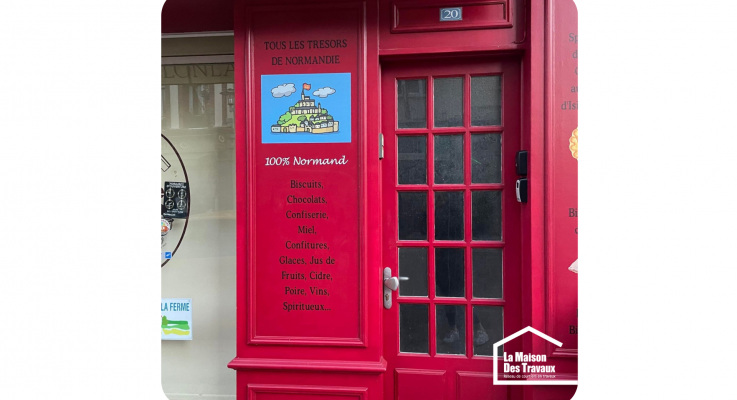 Ravalement de façades devanture magasin 