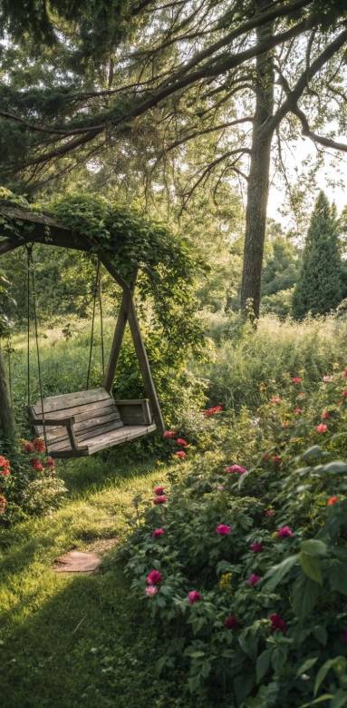 jardin vieillissant