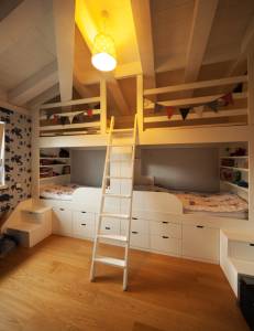 Le lit mezzanine, une idée ingénieuse