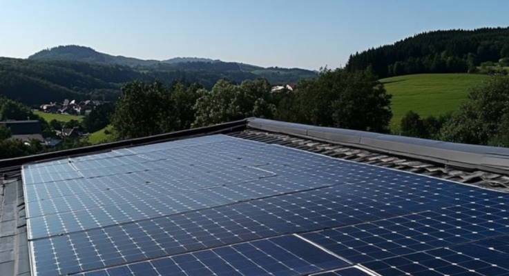 Panneaux solaires en hôtellerie 