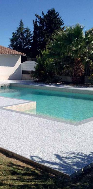 Plage de piscine autre coloris