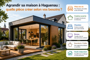 Agrandissement maison Haguenau