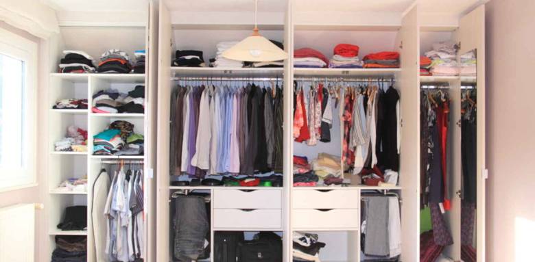 Installation d'un dressing sur mesure