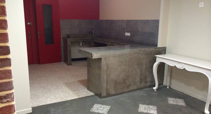 Rénovation intérieure d'une boutique de fleurs