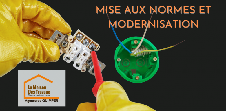 Mise aux normes et modernisation électrique : Sécurisez votre installation avec des professionnels en Finistère. Fiabilité et conformité assurées.