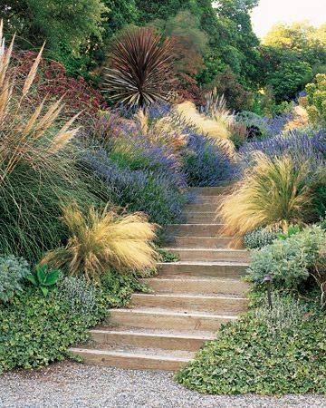 escalier de jardin