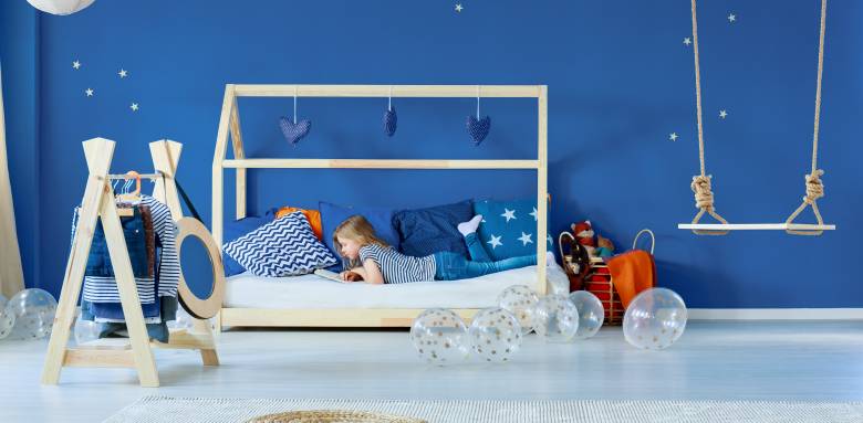 Aménager une chambre de petite fille ou de petit garçon en Indre-et-Loire.