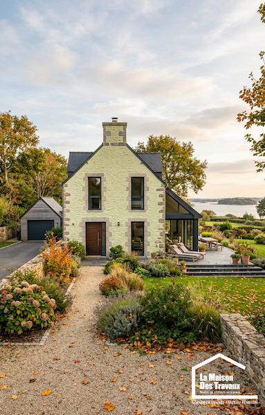 Travaux de rénovation d’une maison à Vannes à l’automne