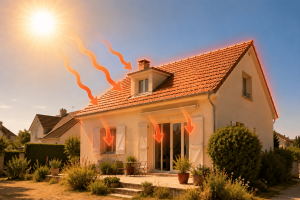 Maison étouffante le soir à Etampes  pourquoi la chaleur reste bloquée 