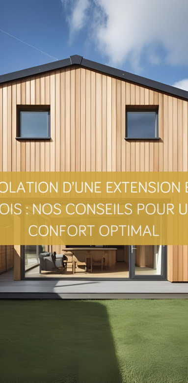 isolation extension bois murs