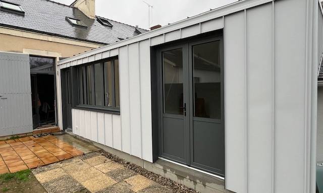 Extension en ossature bois à Nantes (44)