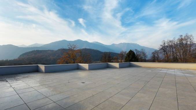 terrasse en carrelage