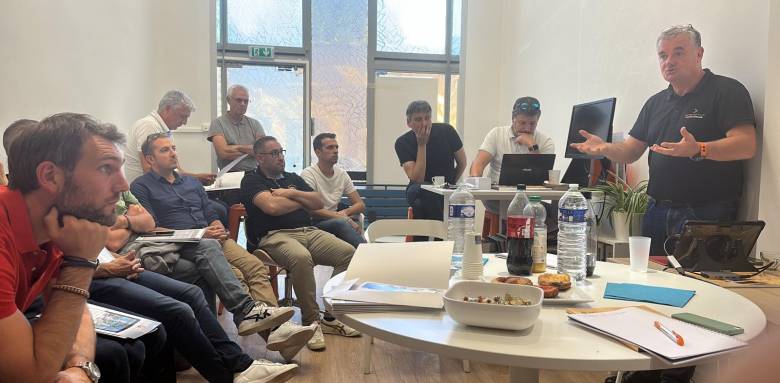 Photo de groupe franchise