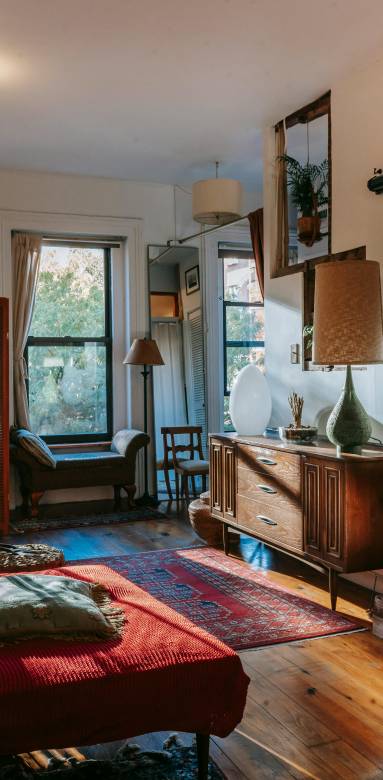 parquet en contrecollé dans un salon