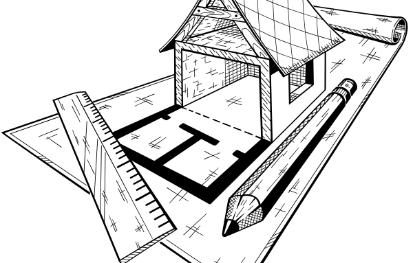 Plan construction garage Arras