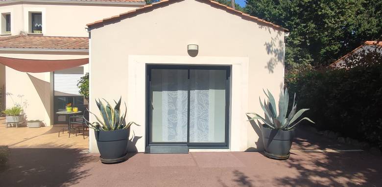 Transformation d'un garage en chambre à Jard sur Mer