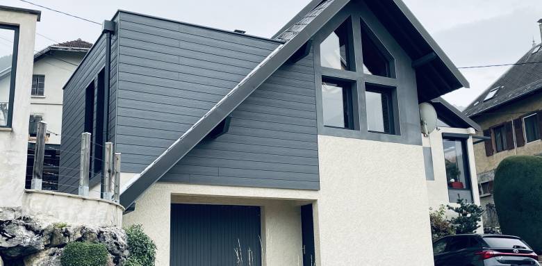 Extension à l'étage , à Theys, dans le Grésivaudan