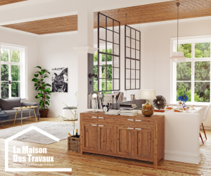 Séparation des pièces sans cloison