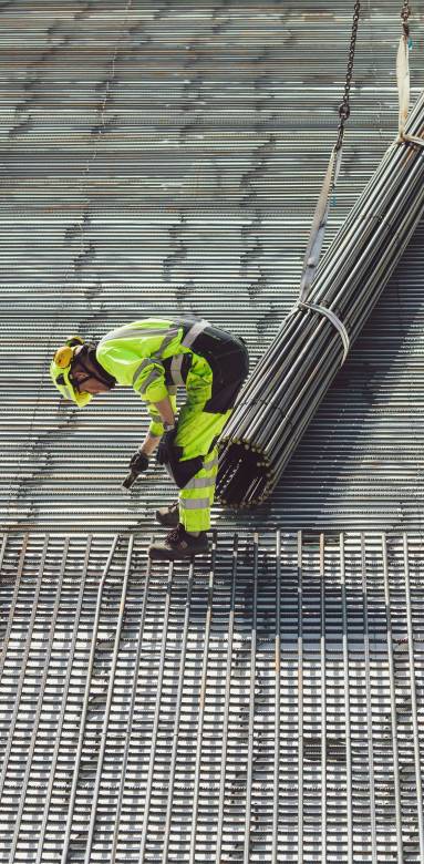 Surélévation de maison en acier