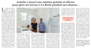 Témoignage de Armelle avec Olivier MACE dans La Baule +