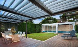 Une pergola près de Tours.
