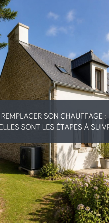 Travaux de chauffage dans une maison rénovée à Arzon
