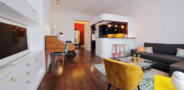 Aménagement d'un appartement en longueur