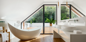 Salle de bain sous combles