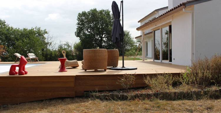 Construction de terrasse nue et surélevée - Solliès-Toucas 83