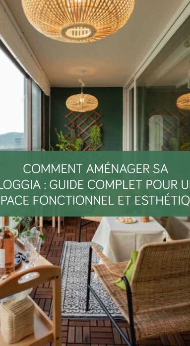 Comment aménager sa loggia : Guide complet pour un espace fonctionnel et esthétique