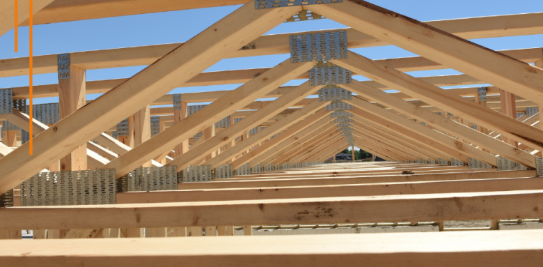 Fermettes avec connecteurs  couvreur 77, charpentier 77, isolation thermique 77, sarking 77, toiture 77