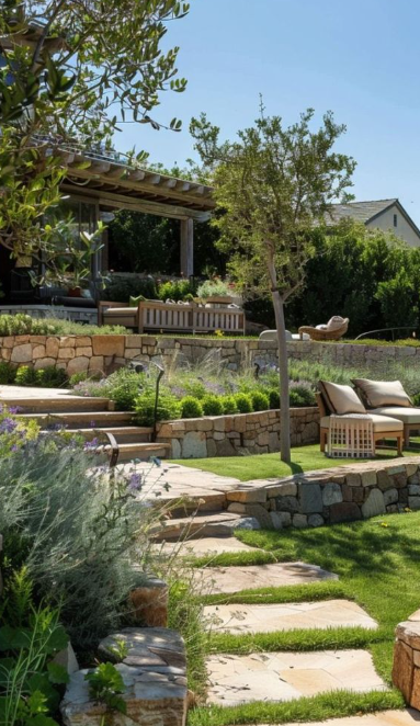 Réussir l’aménagement d’un jardin en pente : allier esthétique et praticité