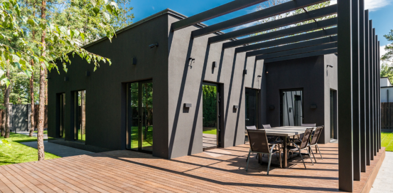 Terrasse en béton
