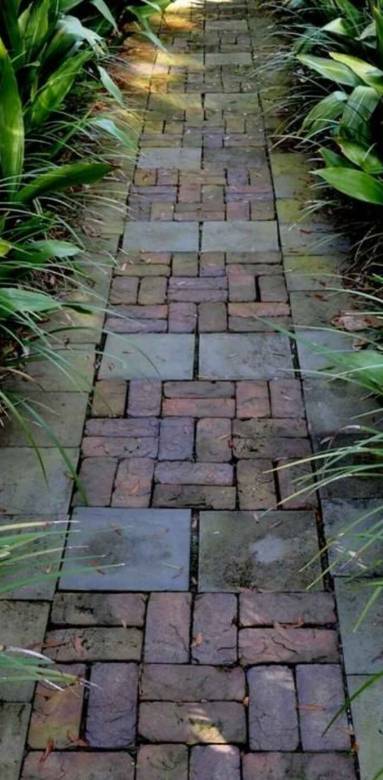 Allée de jardin en pavés - Nantes 44