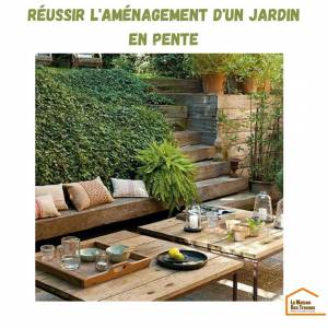 Réussir l'aménagement d'un jardin en pente 🌸🌿