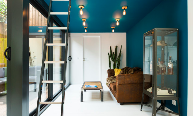 Optez pour un plafond coloré 