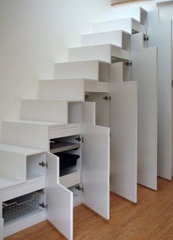 Dressing sous escalier